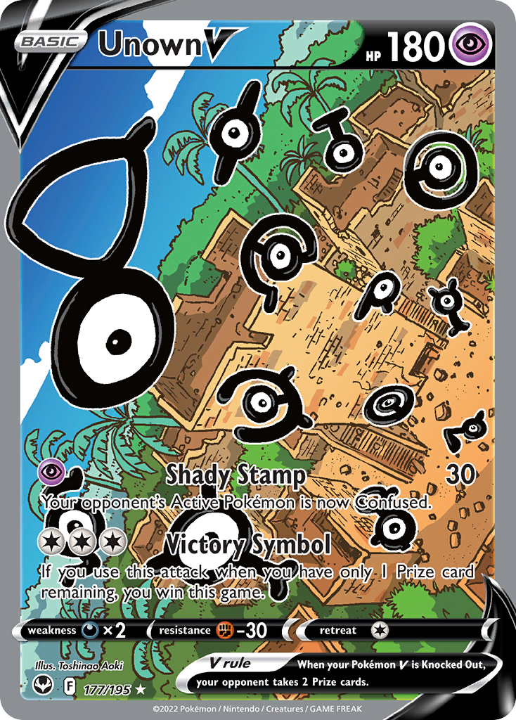 UNOWN V - 177/195 - SILVER TEMPEST