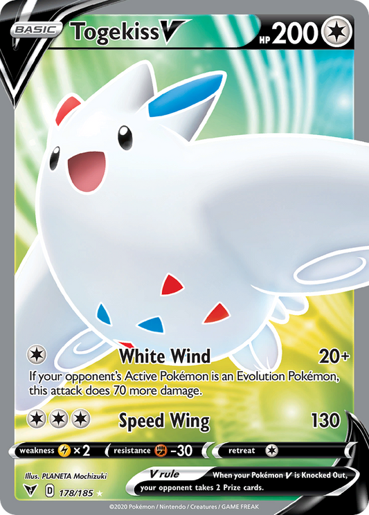 TOGEKISS V - 178/185 - FULL ART ULTRA RARE