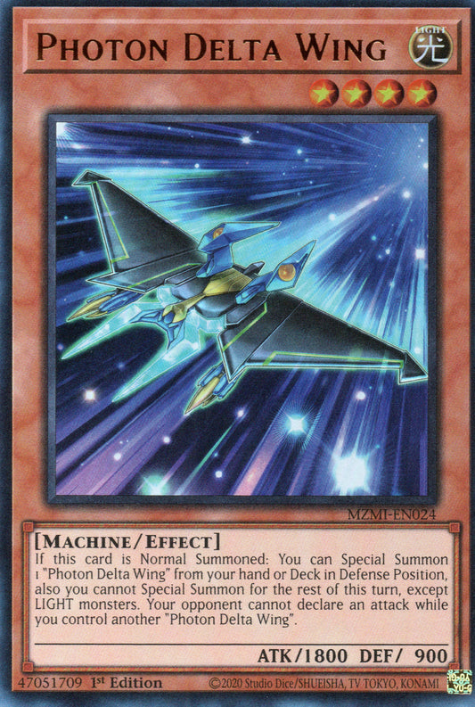 PHOTON DELTA WING - MZMI-EN024 - ULTRA RARE - 1ST EDITION