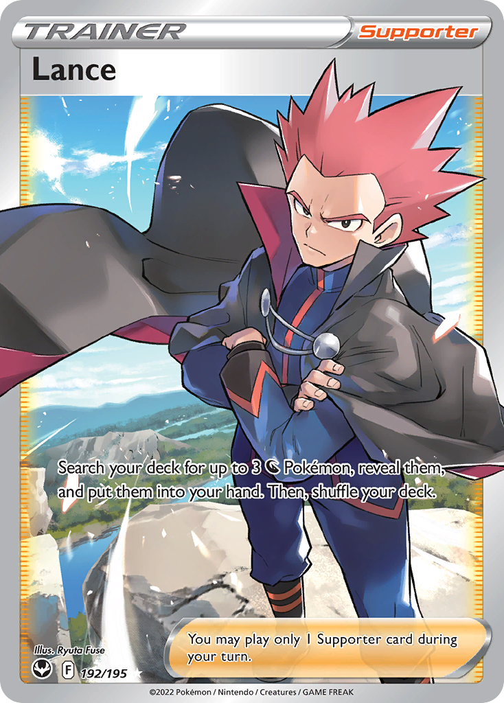 LANCE - 192/195 - TRAINER -  FULL ART - ULTRA RARE