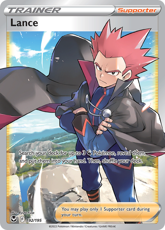 LANCE - 192/195 - TRAINER -  FULL ART - ULTRA RARE