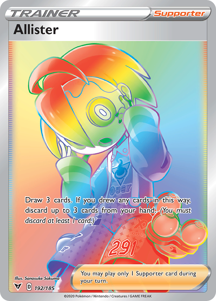 ALLISTER (SECRET) - 192/185 - VIVID VOLTAGE