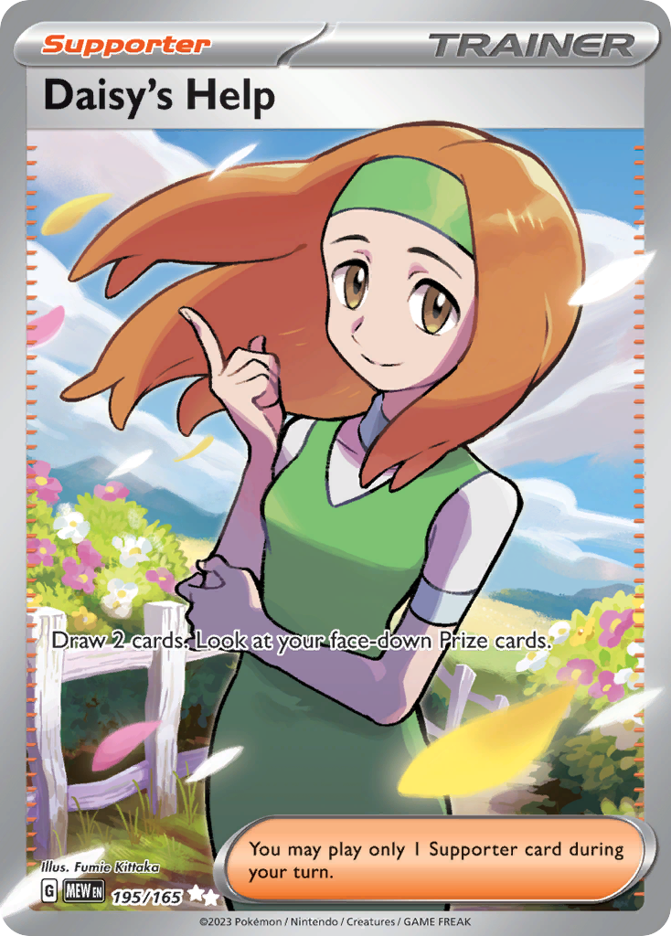 DAISY'S HELP - 195/165 - MEW 151