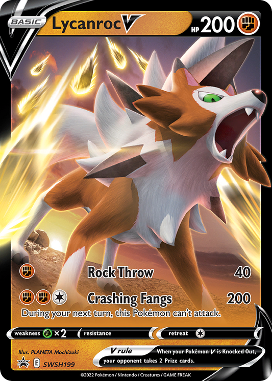 LYCANROC V - SWSH199 - PROMO