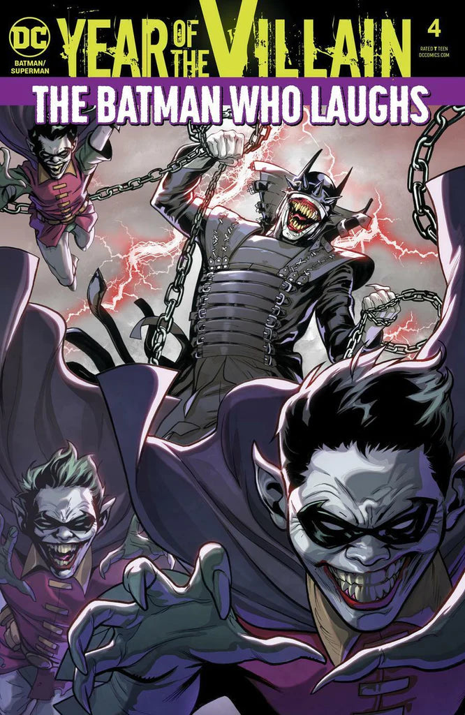 DC CÓMICS - YEAR OF THE VILLAIN THE BATMAN WHO LAUGHS 4 - INGLÉS