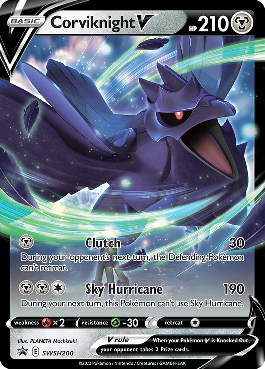 CORVIKNIGHT V - SWSH200 - ULTRA RARE