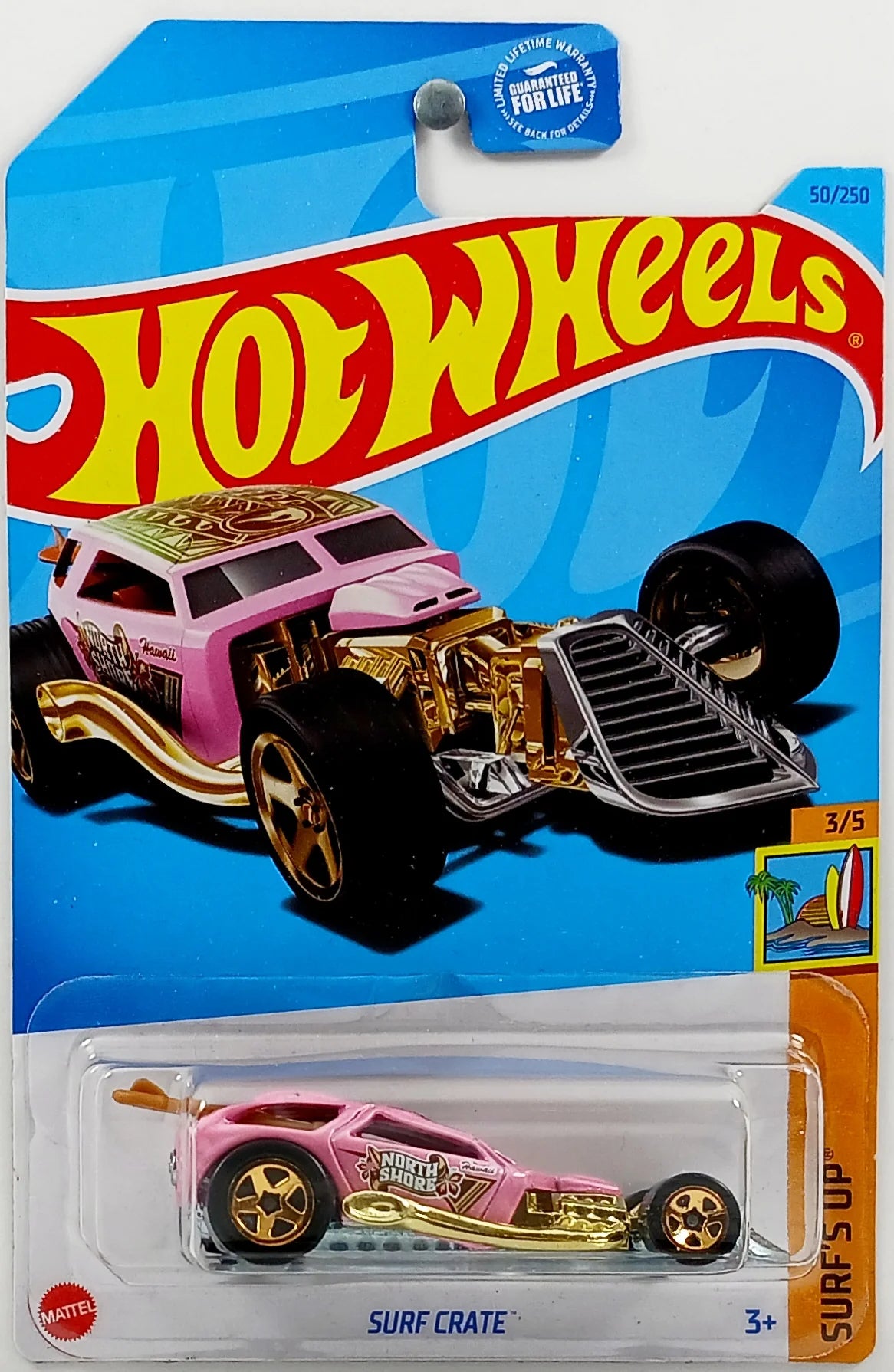 HOT WHEELS 2023 - 050/250 SURF'S UP 3/5 - TREASURE HUNTS - SURF CRATE