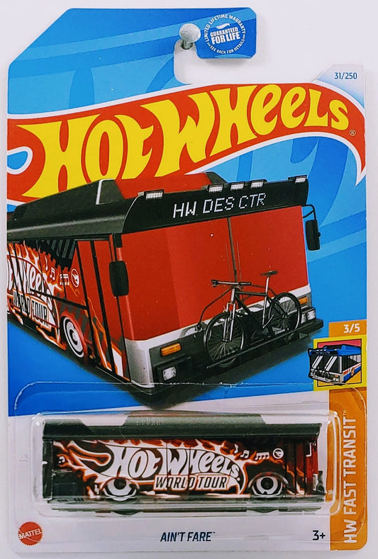 HOT WHEELS 2024 - 031/250 - HW FAST TRANSIT 3/5 - TREASURE HUNTS - AIN'T FARE