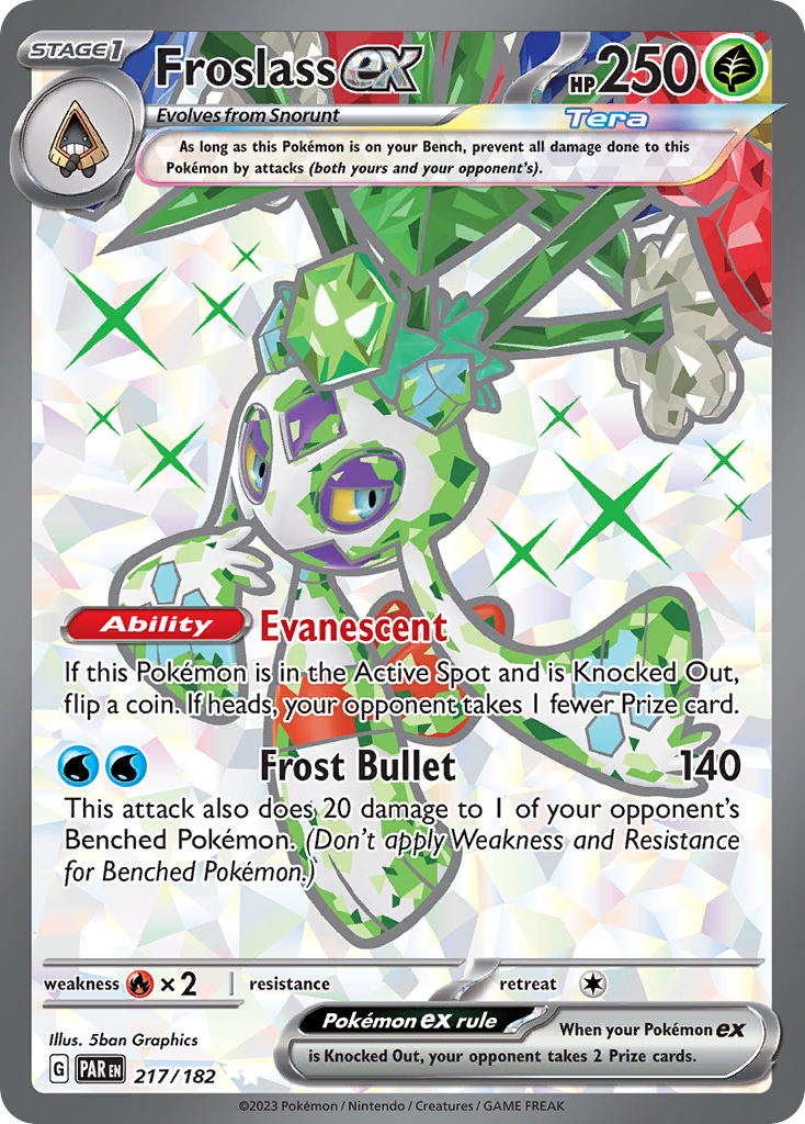 FROSLASS EX - 217/182 - PARADOX RIFT