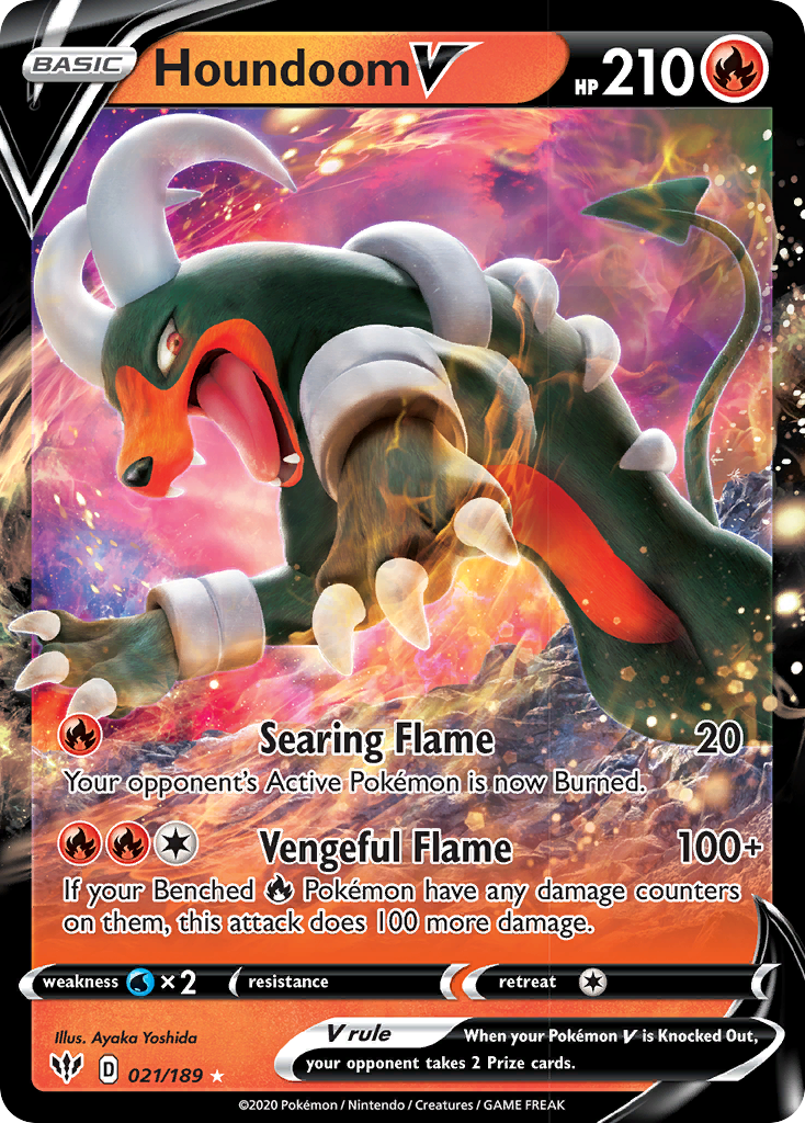 HOUNDOOM V - 021/189 - ULTRA RARE