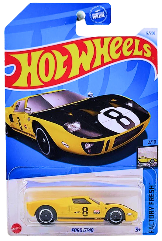 HOT WHEELS 2024 - 012/250 FACTORY FLESH 02/10 - FORD GT40 -