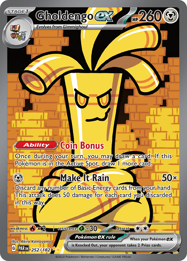GHOLDENGO EX - 252/182 - PARADOX RIFT