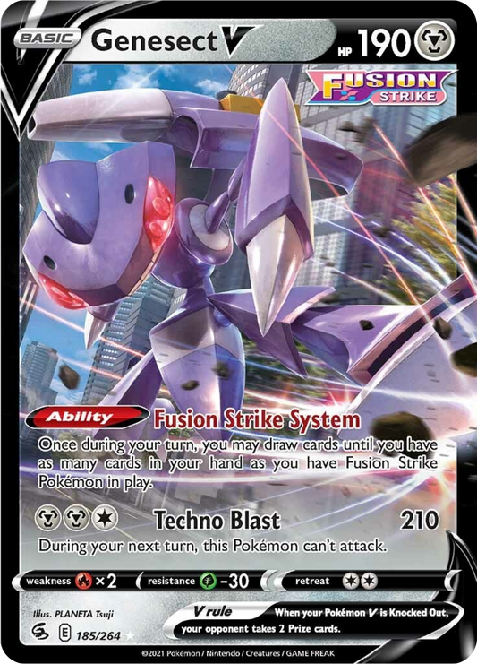 GENESECT V -185/264 - ULTRA RARE