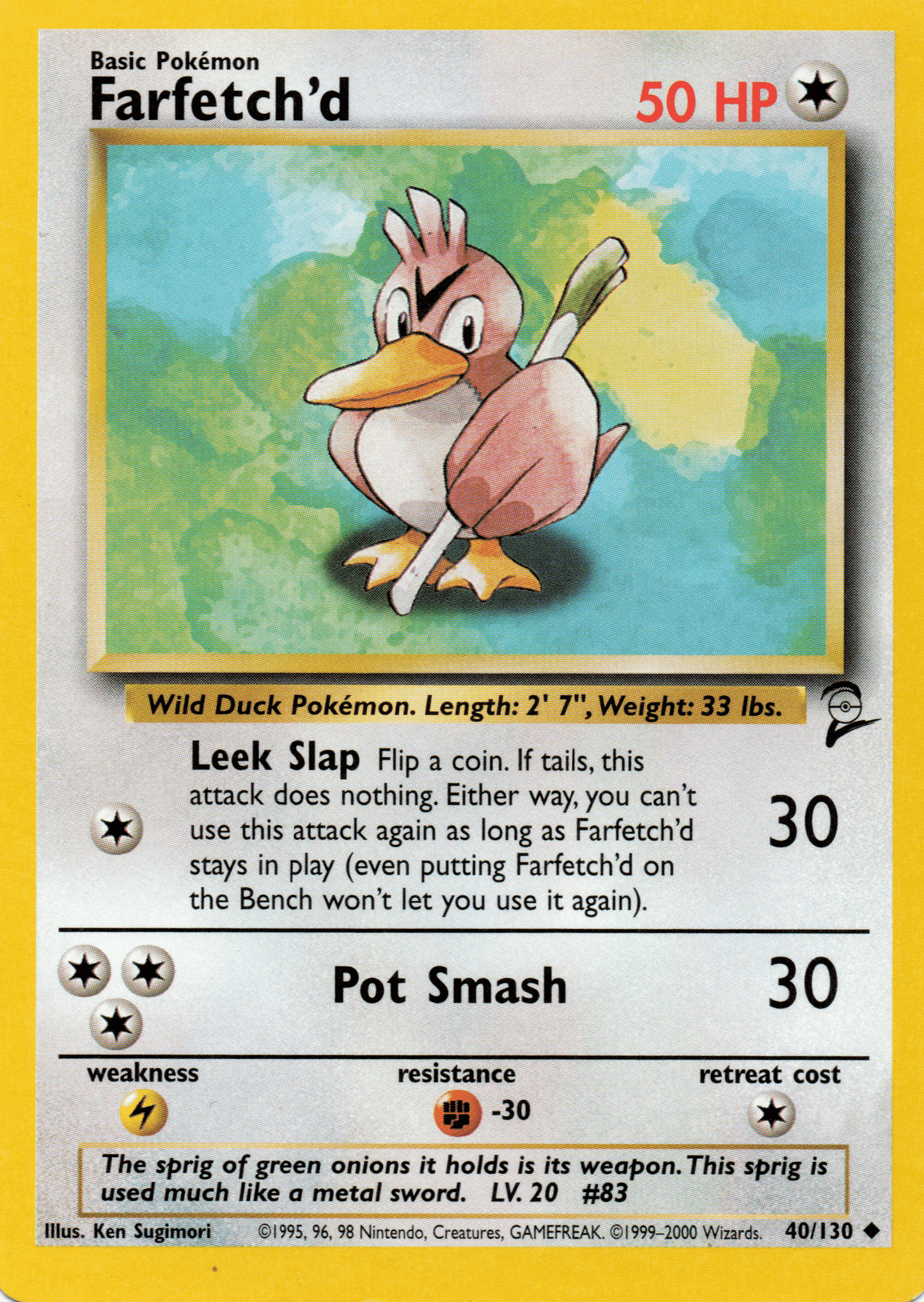 FARFETCH'D - 40/130 - UNCOMMON