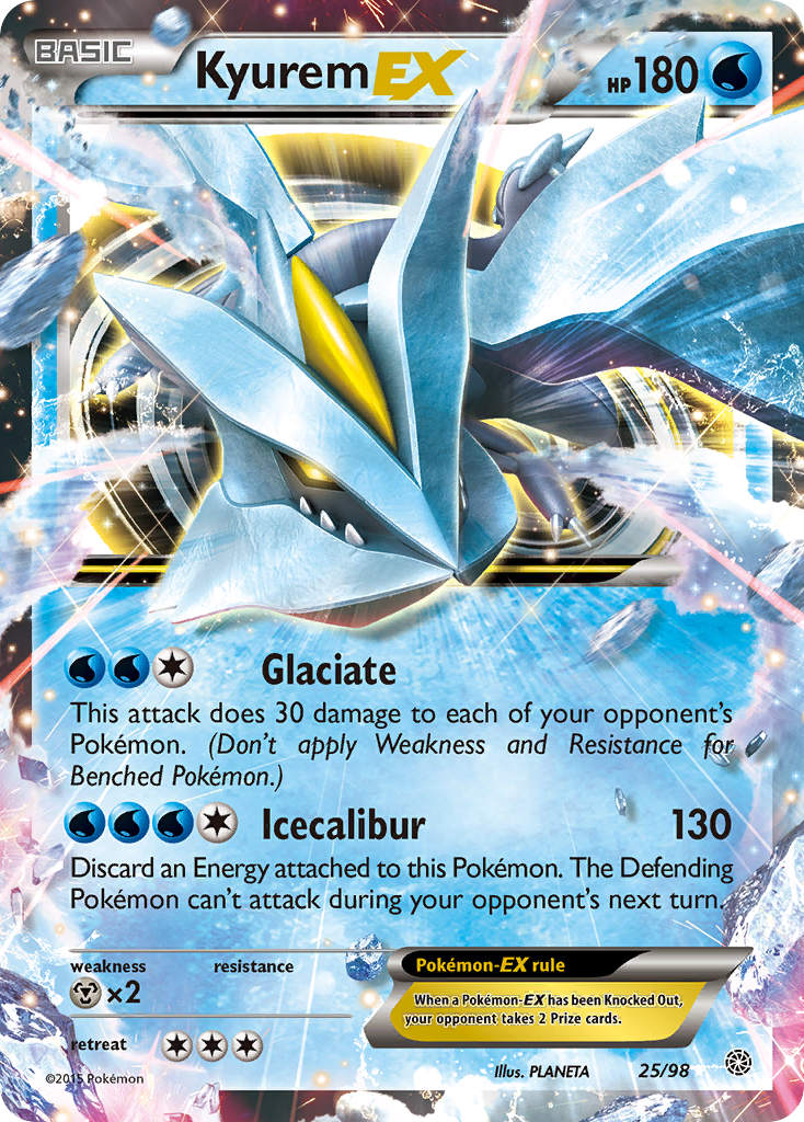 KYUREM EX - 25/98 - ULTRA RARE