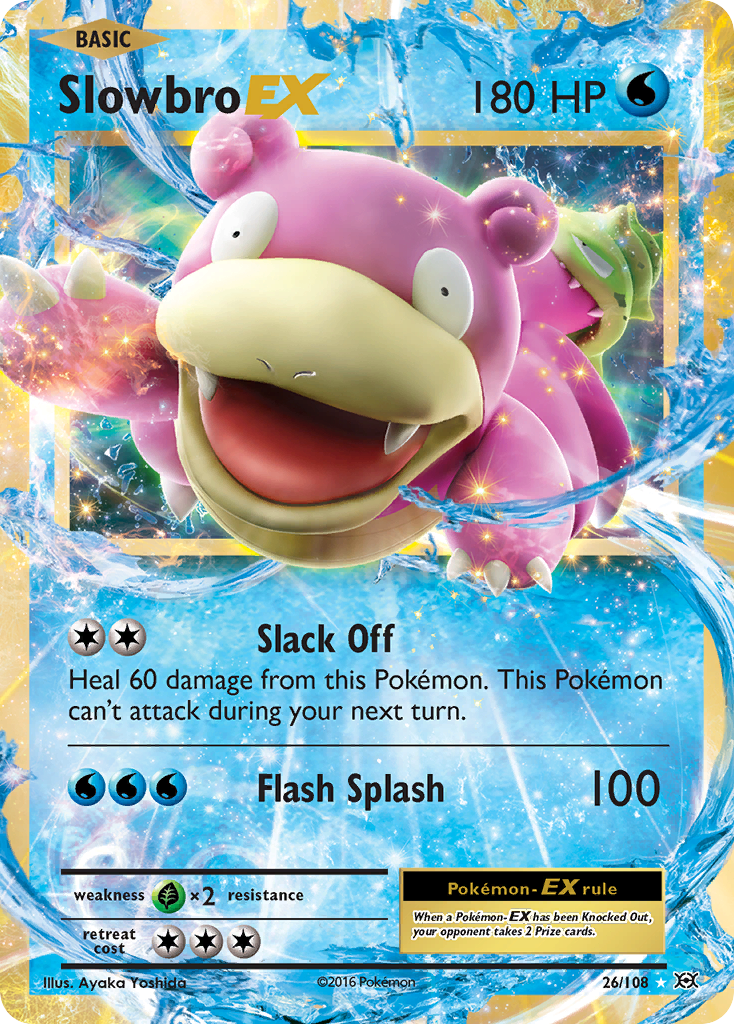 SLOWBRO EX-26/108 - ULTRA RARE