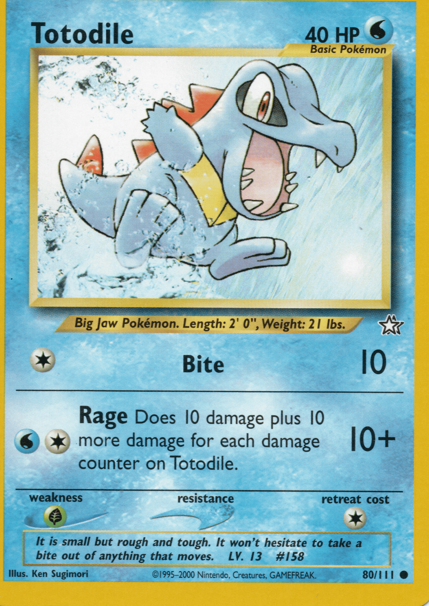 TOTODILE - 80/111 - COMMON UNLIMITED