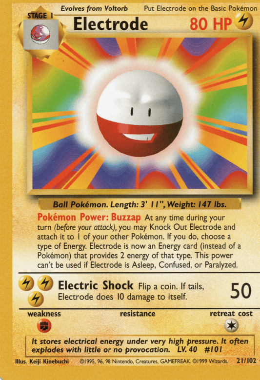 ELECTRODE - 21/102 - RARE UNLIMITED