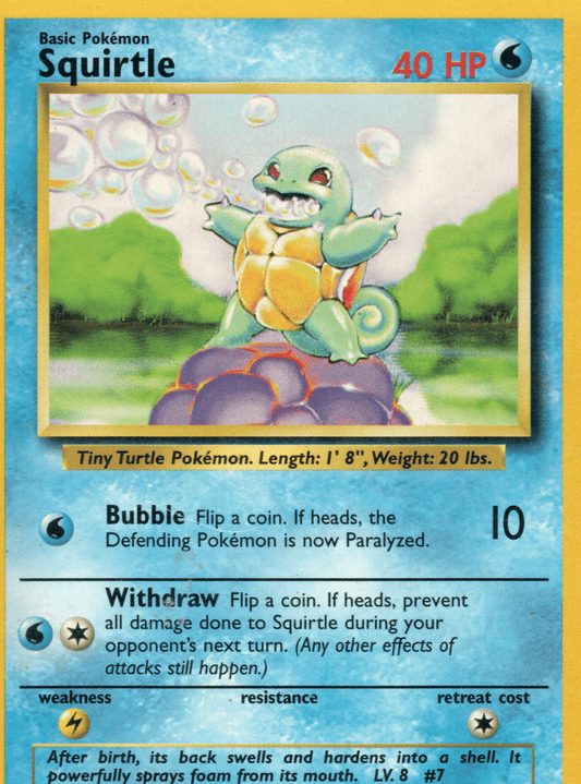 SQUIRTLE - 63/102 - COMMON UNLIMITED