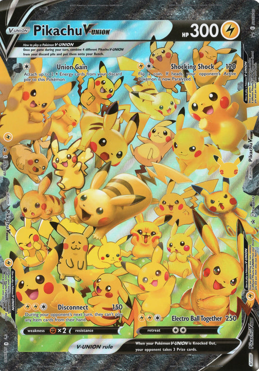 PIKACHU V-UNION - OVERSIZED PROMO