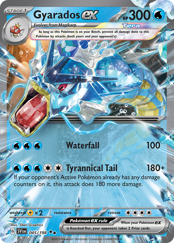 GYARADOS EX - 045/198 - ULTRA RARE