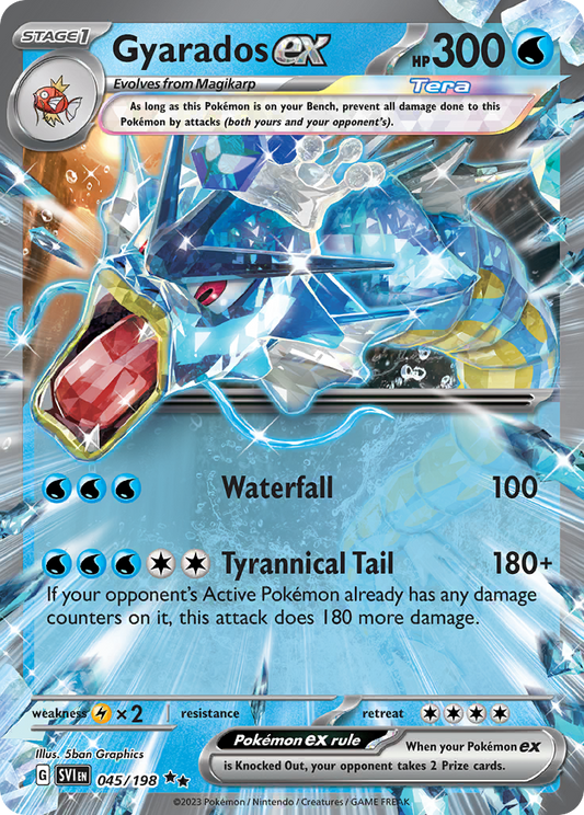 GYARADOS EX - 045/198 - ULTRA RARE