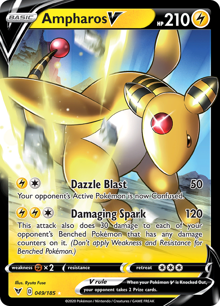 AMPHAROS V -049/185 - ULTRA RARE