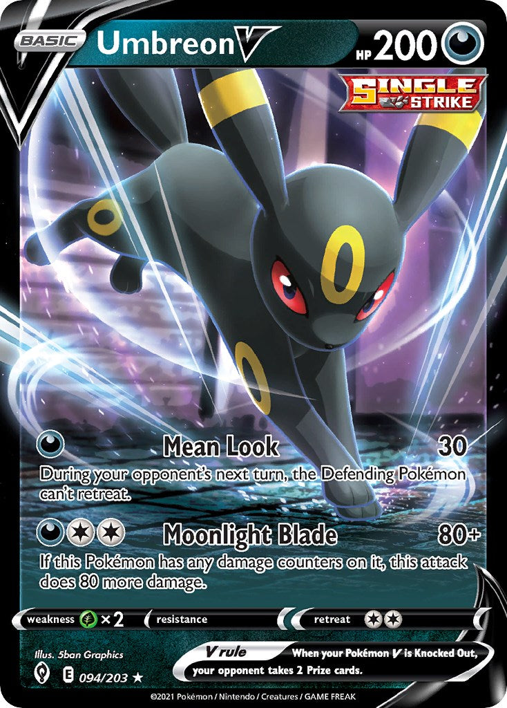 UMBREON V - 094/203 - ULTRA RARE