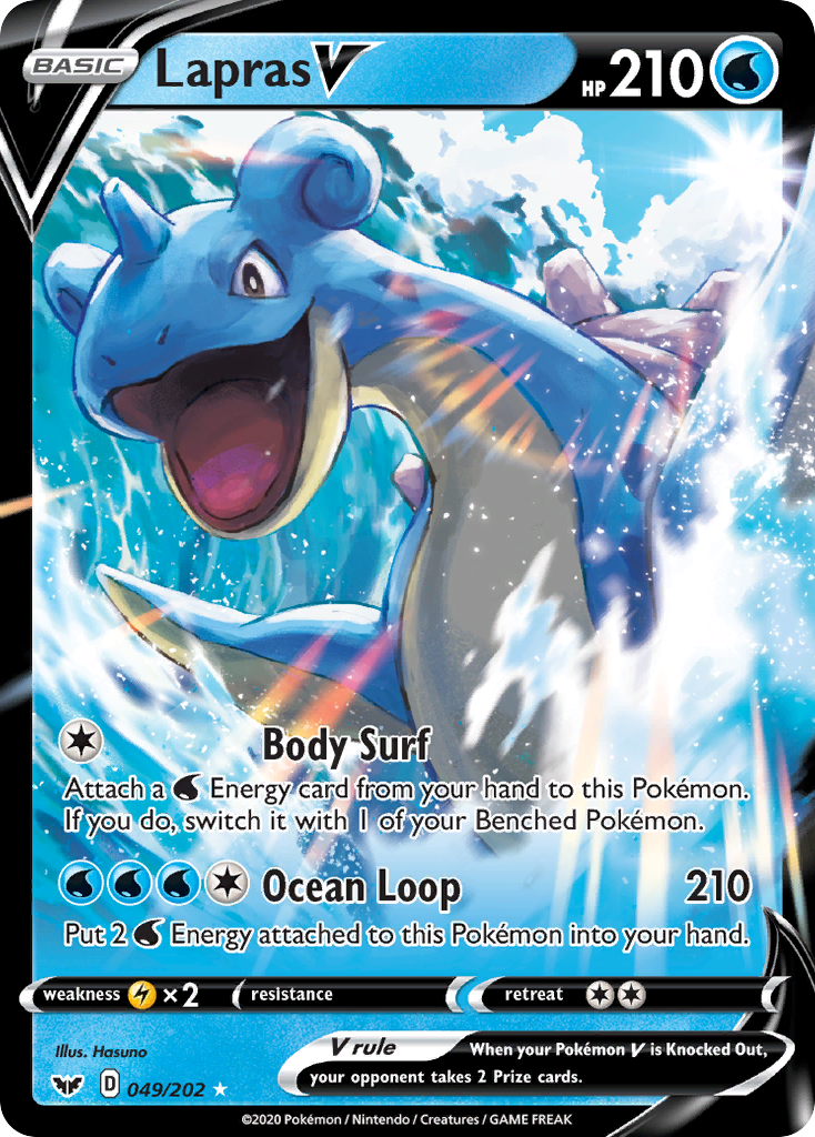 LAPRAS V - 049/202 - ULTRA RARE