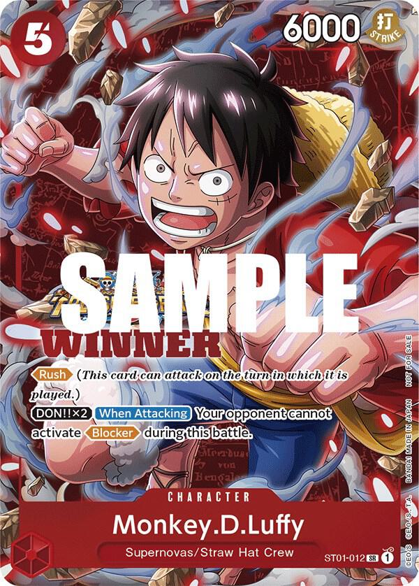 MONKEY.D.LUFFY - WINNER PACK VOL.5
