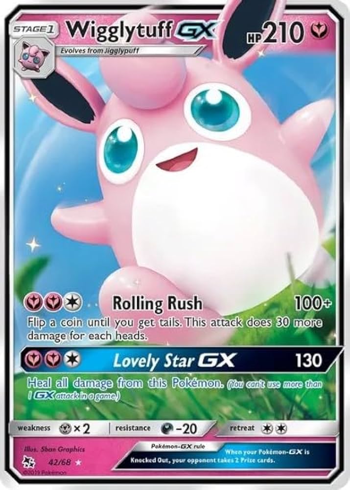 WIGGLYTUFF GX - 42/68 - ULTRA RARE