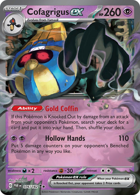 COFAGRIGUS EX - 076/182 - ULTRA RARE