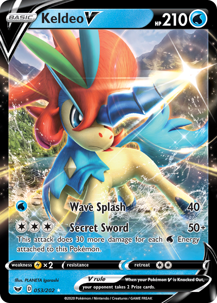 KELDEO V - 053/202 - ULTRA RARE