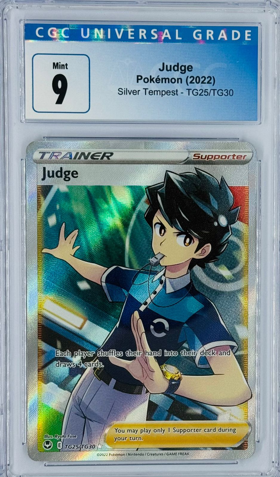 JUDGE - TG25/TG30 - ULTRA RARE - CGC MINT 9