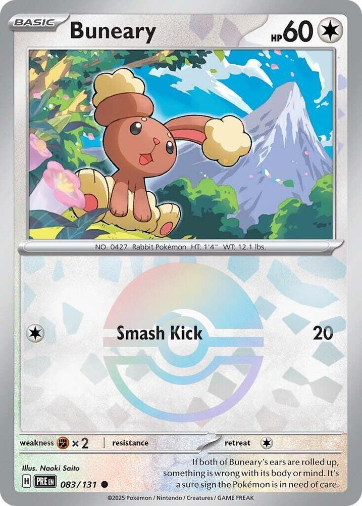 BUNEARY (POKE BALL) - 083/131 - PRISMATIC EVOLUTIONS