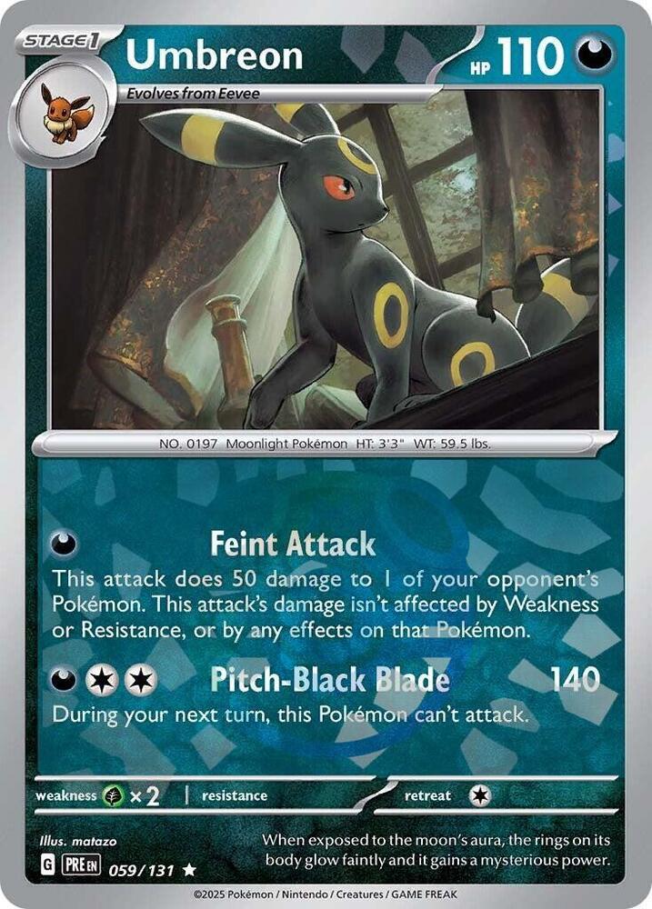 UMBREON (MASTER BALL) - PRISMATIC EVOLUTIONS