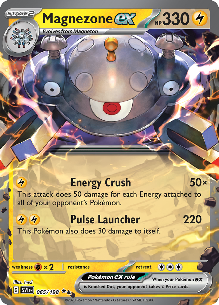 MAGNEZONE EX - 065/198 - ULTRA RARE