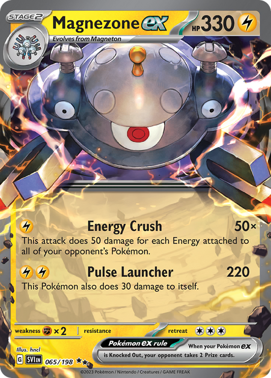 MAGNEZONE EX - 065/198 - ULTRA RARE