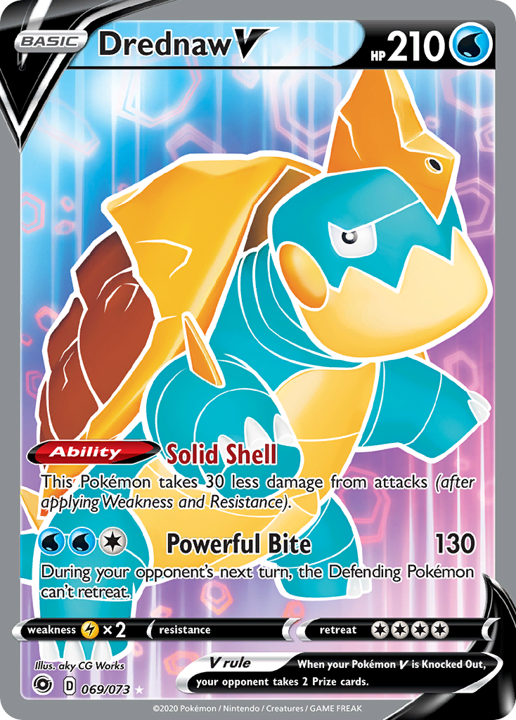 DREDNAW V - 069/073 - FULL ART ULTRA RARE