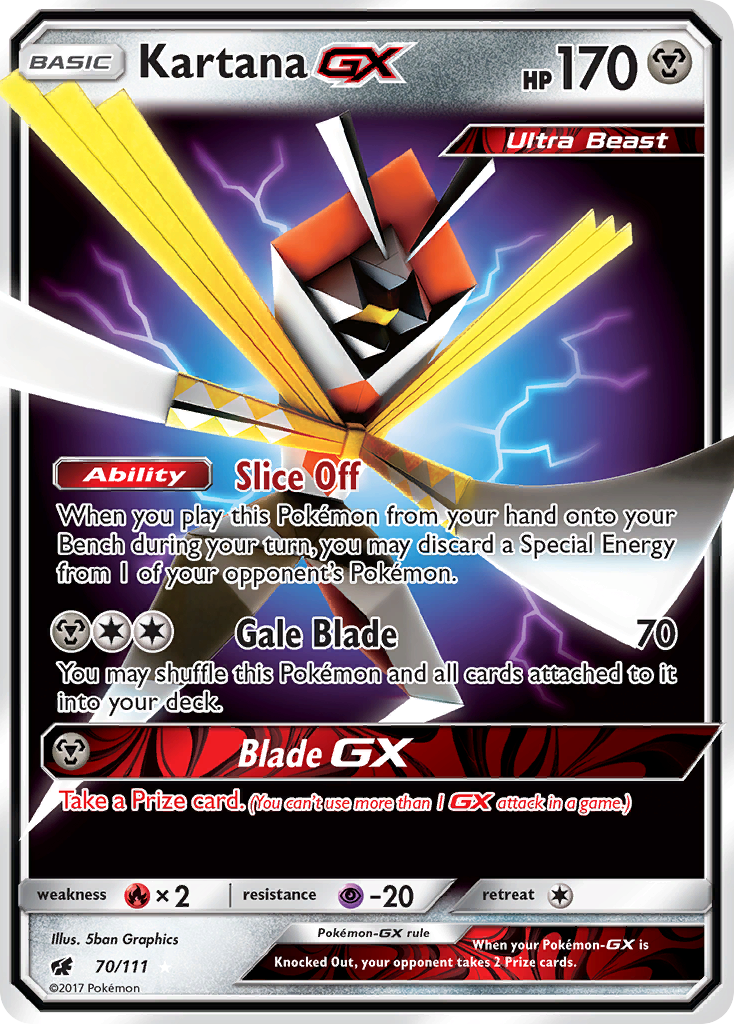 KARTANA GX - 70/11 - ULTRA RARE