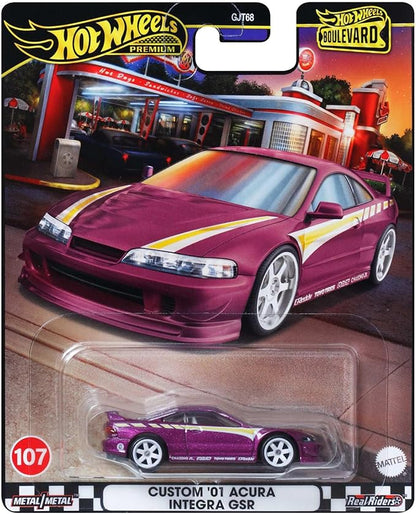CUSTOM '01 ACURA INTEGRA GSR - HOT WHEELS PREMIUM