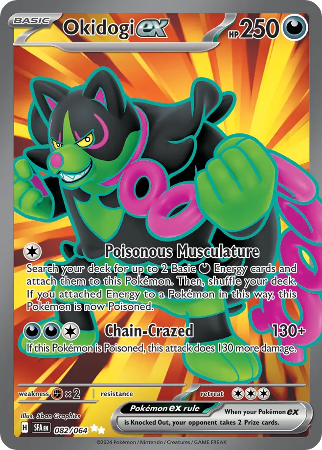 OKIDOG EX - 082/064 - SHROUDED FABLE