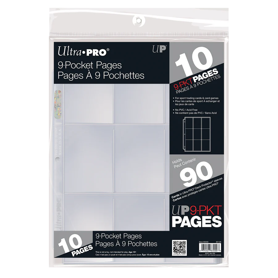 ULTRA PRO - 9-POCKET PAGES