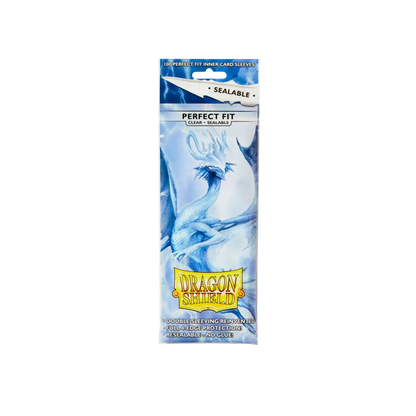 DRAGON SHIELD - SLEEVES PERFECT FIT SEALABLE - STANDARD CLEAR 100u