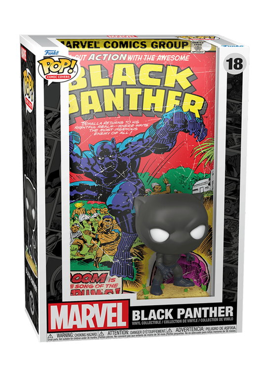 FUNKO POP! COMIC COVERS BLACK PANTHER