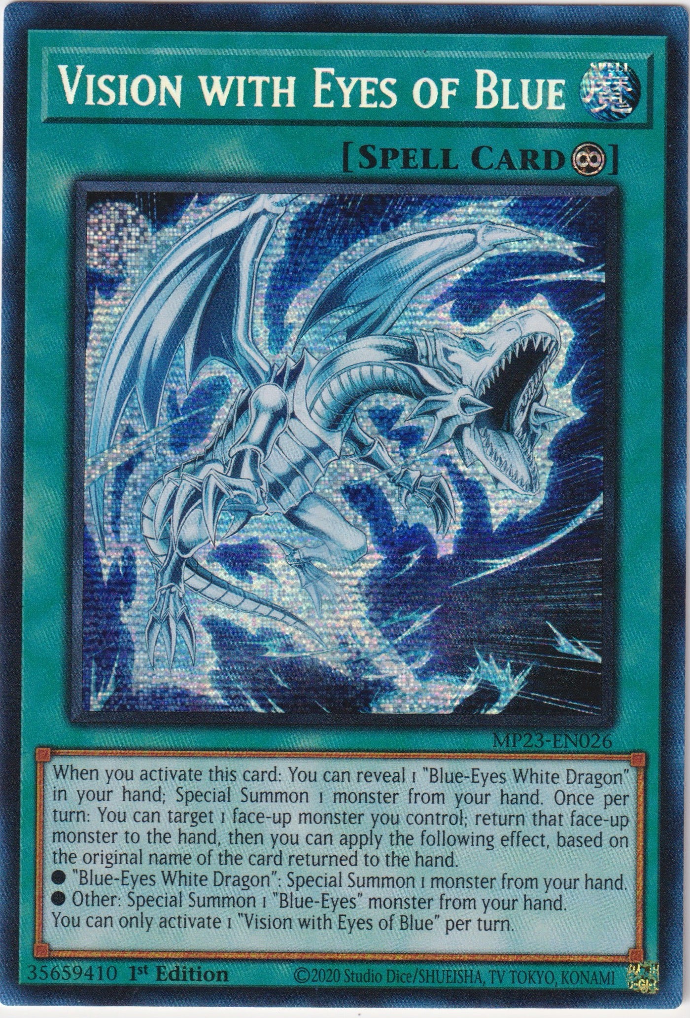 VISION WITH EYES OF BLUE - MP23-EN026