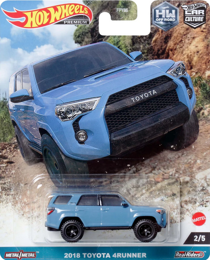 2018 TOYOTA 4RUNNER - HOT WHEELS PREMIUM