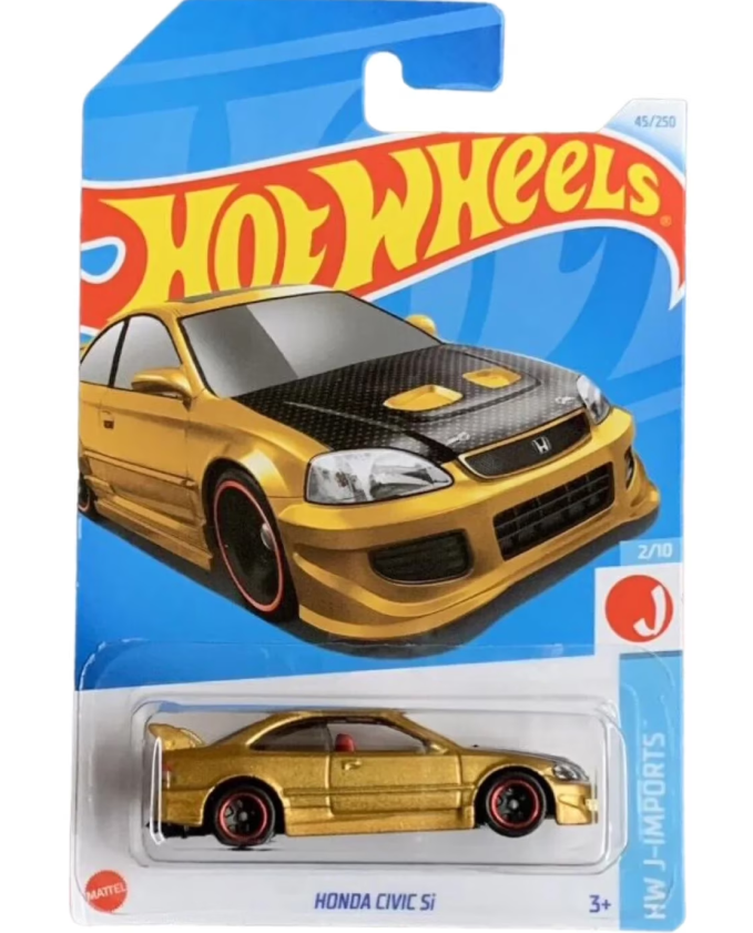 HOT WHEELS - HONDA CIVIC Si - GOLD