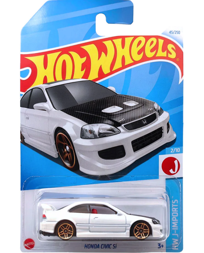 HOT WHEELS - HONDA CIVIC Si - WHITE