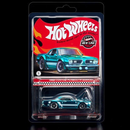 HOT WHEELS - RED LINE CLUB - 1968 PLYMOUTH BARRACUDA